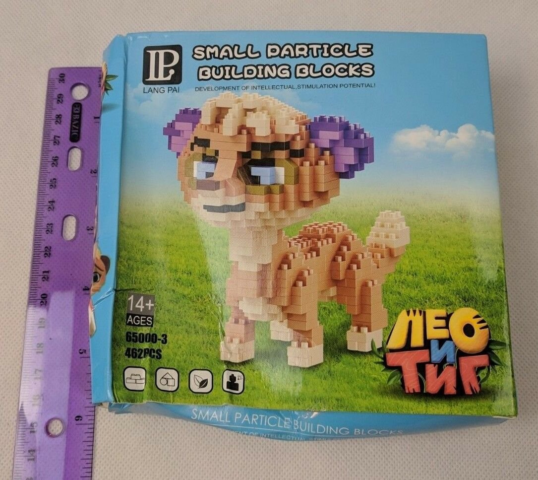 Leo & Tig MILA Small Particle Building Blocks Toy 14+ 462 Pcs NEW-DAMAGED BOX