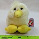 Puffkins Peeps Yellow Chick Bird Plush Stuffed Swibco Retired VTG Toy w/ Tag