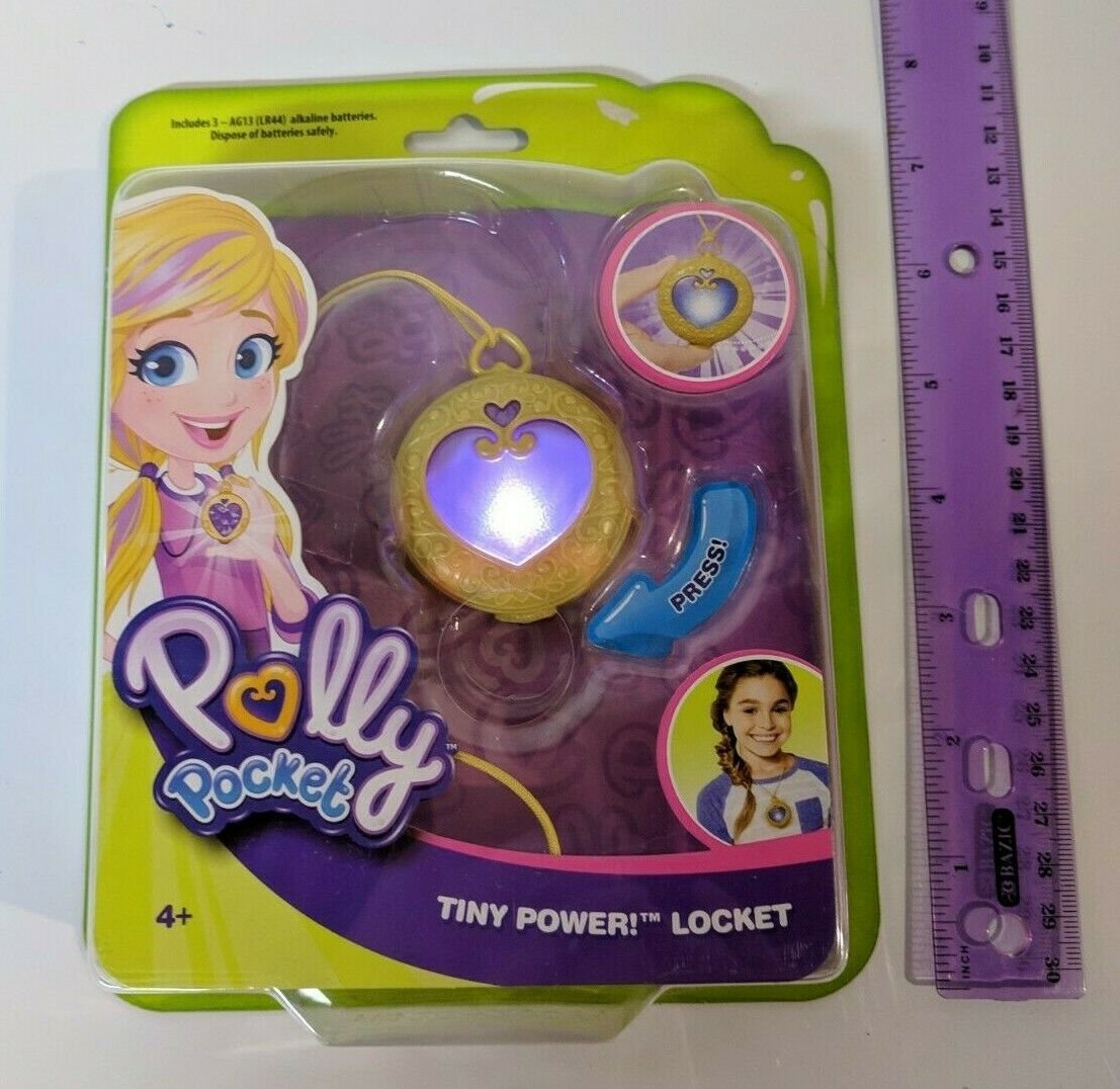 Polly Pocket Tiny Power Locket Mattel 2018 Child's Pretend Play Necklace New