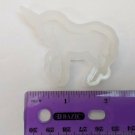 Mini Unicorn Pony Flexible Silicone Mold 2.25" Across 2" Tall 10cm Deep