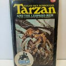 Edgar Rice Burroughs Tarzan and the Leopard Men #18 Tarzan Series 1975 ExLib