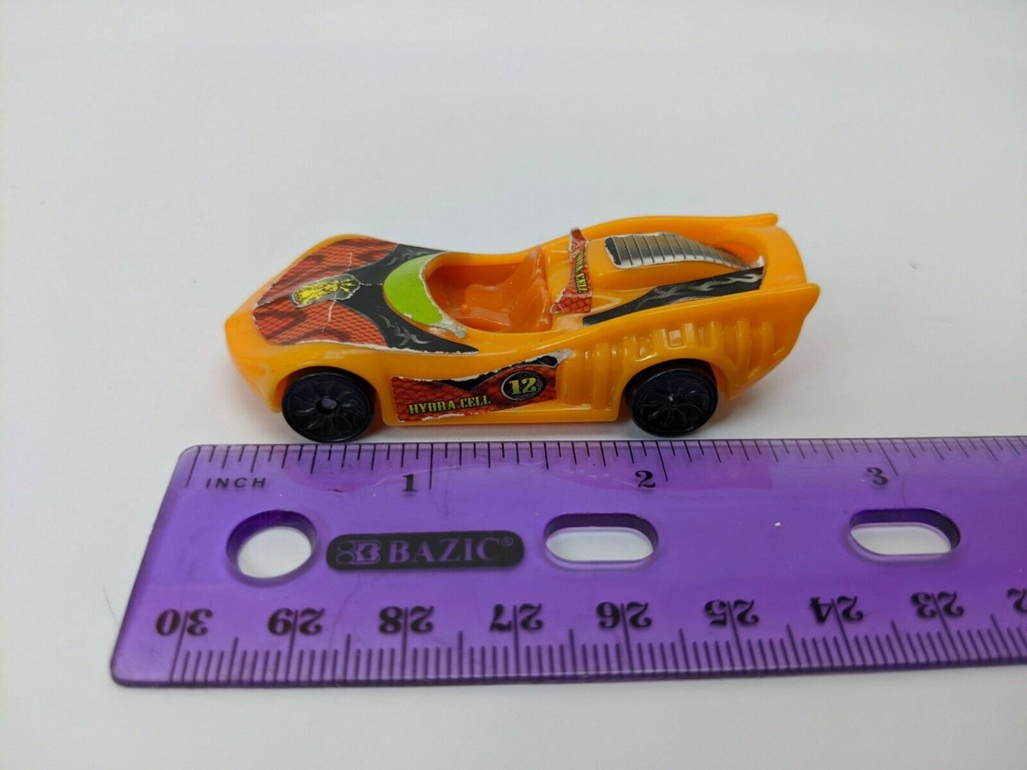 Speed Racer GMI General Mills Orange Car 2.5" Long *Played with*