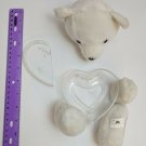 Heartmates by Horizon Plush Teddy Bear Gift Box PARTS FOR REPAIR TLC
