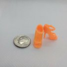 12" Curve Foot Fashion Doll Neon Orange High Heel Open Toe Sandal Shoe Pair