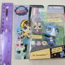Littlest Pet Shop Tundra Marchand Polar Bear & Flip Flurry Penguin New on card