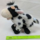 Princess Soft Toys by Melissa & Doug Black & White Cow Plush 11" Stuffed Animal