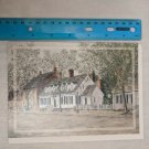 Colonial Williamsburg Foundation Raleigh Tavern by Caesar Monturano Note Card