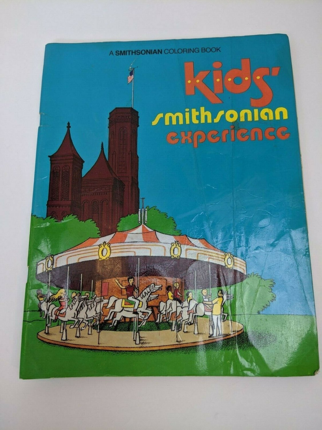 Kids' Experience Smithsonian Coloring Book USED