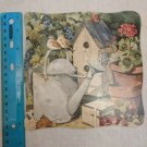 My Backyard by Sandi Gore Evans Square Note Card - I love you