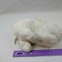 SKM Enterprises White Bunny Rabbit Plush 9" Long Realistic Easter Stuffed Animal