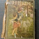 Heidi by Johanna Spryi, Clara M. Burd Illustrations, 1924 John C. Winston Co