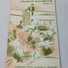 Wisconsin State University Oshkosh WI Student Handbook 1970-71 UW Vintage