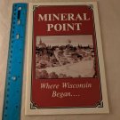 Mineral Point Wisconsin WI Visitors Guide 1995 Business Directory Booklet