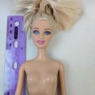 Fashionista Barbie Doll Blonde, Blue Eyes, Pink Eyeshadow 2009 Torso NUDE 4 OOAK