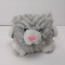 Play-by-Play Toys & Novelties Gray/White Cat 4" Ball Plush Stuffed Animal