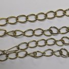 VTG 38" Necklace Gold-color Metal 2cm Chain Links