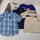 Toddler Boy Shirt Lot Long & Shirt Sleeve 18ms AS-IS Faded Glory, Tu Kids, Chaps