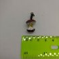 VTG Apple Core Charm Pendant Painted Metal