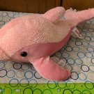 Aurora World Pink Sparkle Dolphin Plush Stuffed Animal Toy
