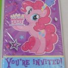 My Little Pony Pinkie Pie Birthday Party Invitation Cards & Envelopes 8 Pack New