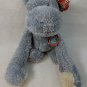Gray Hippo Hugzies by Nat & Jules/Demdaco - Plush Stuffed Toy w/ Weighted Feet