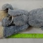 Gray Hippo Hugzies by Nat & Jules/Demdaco - Plush Stuffed Toy w/ Weighted Feet