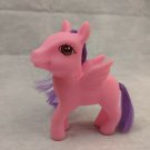 Greenbrier Int'l Fakie Pony Pink Pegasus w/ Purple Hair 4.25" Tall