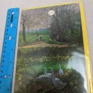 Woodfield Publications Spring Walk by Timothy Easton Note Card w/ Geese, Flowers