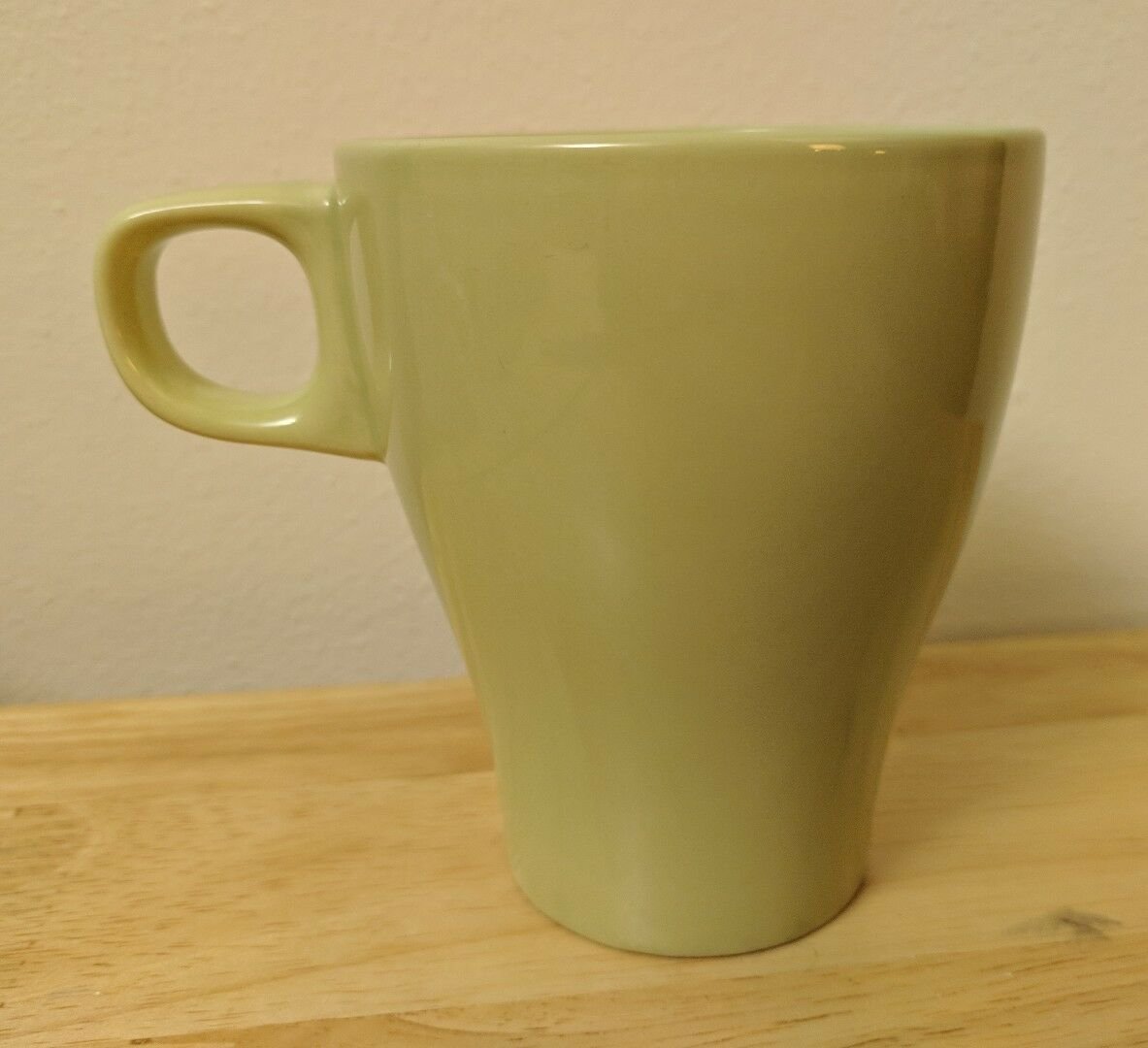 IKEA F&Atilde;�RGRIK Coffee Mug Tea Cup Stoneware 21533 Green Stackable EUC