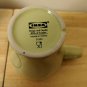IKEA FÄRGRIK Coffee Mug Tea Cup Stoneware 21533 Green Stackable EUC