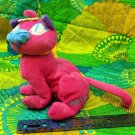 GMA Acces Precious Cat Kitty Kitten Pink Blue Purple 8" Tall Plush