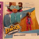 Netflix Stretch Armstrong & the Flex Fighters Quick Charge Female Action Figure