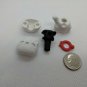 Kitty Cat Kitten White w/ Red Colla3D Puzzle Eraser 1.5" Tall School Collectible