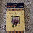 Pansy Flower Invitations You're Invited 8 Cards & Envelopes DesignWare AG