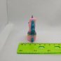Pegasus Unicorn Pony Rubbery Plastic 2" Mini Figurine, Pendant Charm Pink/Blue
