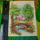 A Select Card Unused Vintage You're Nice to Remember Stream, Bridge, Willow Tree