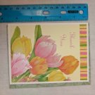 Note Card Andrea Tachiera Art Thank You Tulips