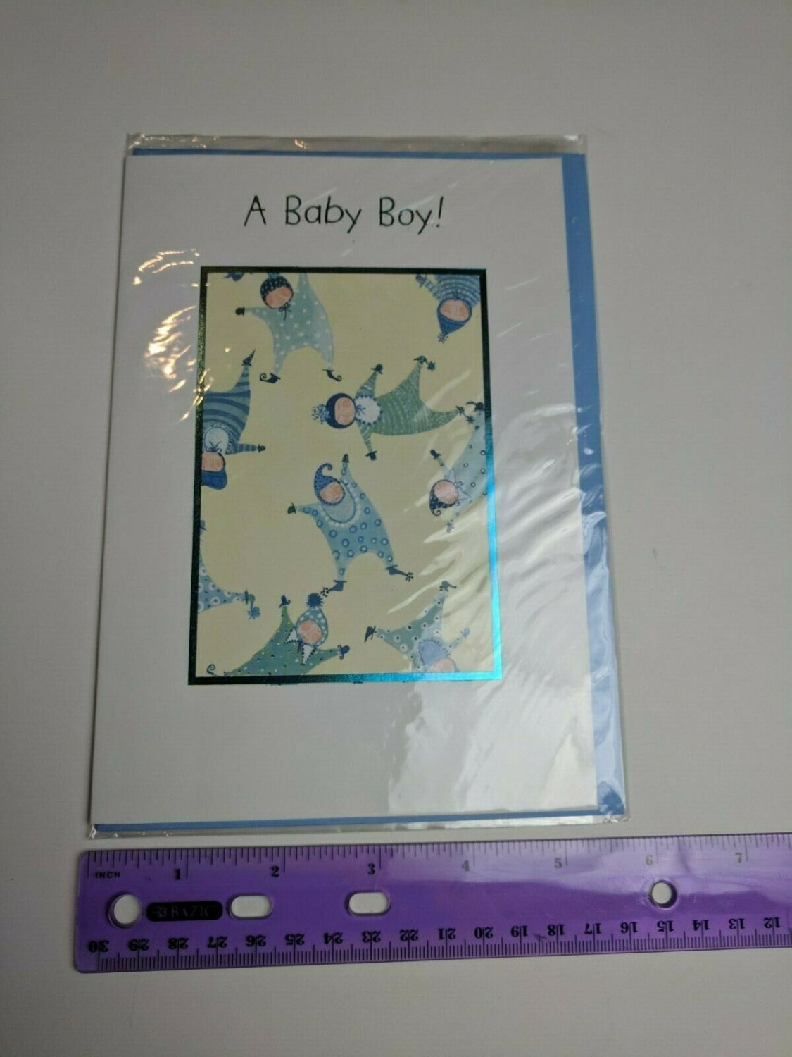 Ink Loft Baby Boy Congratulation Greeting Card