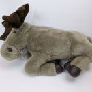 Kuddle Me Toys Elk Moose Plush Stuffed Animal 18" Long Gray/Brown
