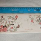 WWF Butterflies Thank You Card Springtime Floral by Aleksey Telnov