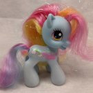 My Little Pony Hasbro G3.5 Rainbow Dash w/ Glitter Name Symbol 4" Brushable