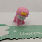 Twozies Mini Pet Pink Poodle Puppy Dog 1" Plastic Toy