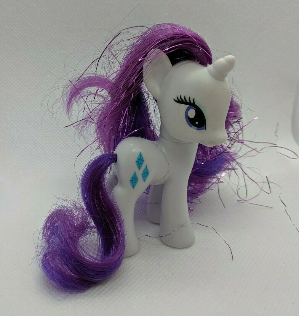 My Little Pony Fim Rarity Unicorn Purple Tinsel 3