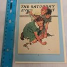 Ambassador Hallmark Get Well Card Norman Rockwell Marbles Champion