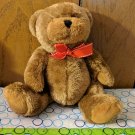 ProFlowers Brown Teddy Bear Plush Toy, Red Bow
