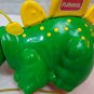 Go! Go! Dino Playskool Hasbro 1993 Pull Toy Rattles/Moves 13" Long
