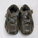 Skechers Toddler Boy Shoe Size 7 Dark Brown 6.5" Long 2.5" Wide
