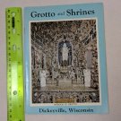 Vintage DICKEYVILLE GROTTO, WI Booklet Grottos & Shrines Series Curt Teich & Co