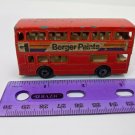 Matchbox Lesney Superfast Londoner Bus #17 Berger Paints 3" Long *Junkyard*