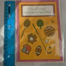 VTG 1970's Greeting Card Happy Birthday Husband Sports Theme